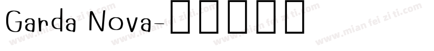 Garda Nova字体转换